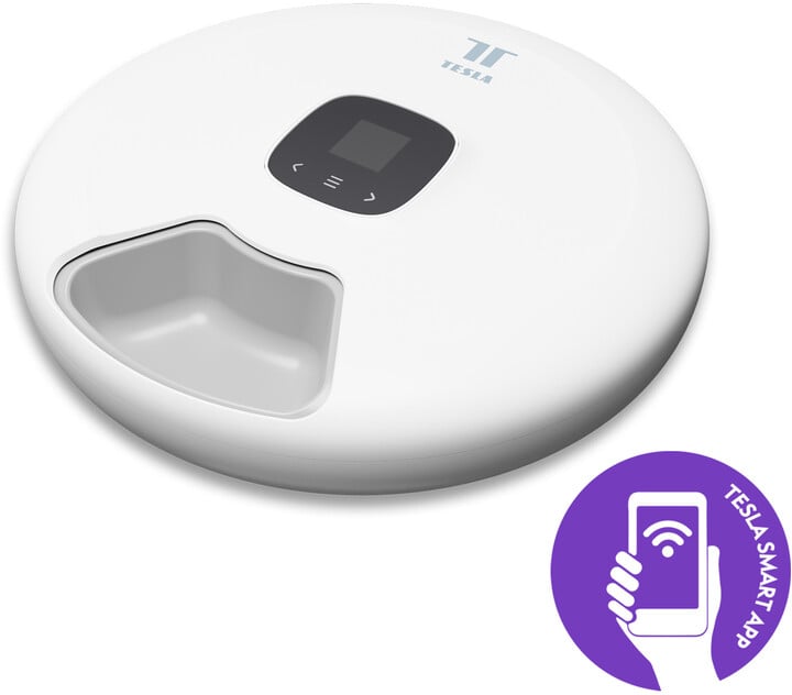 Ushqyes për kafshë Tesla Smart Pet Feeder Spin