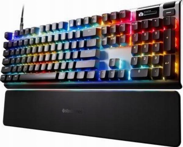 Tastierë gaming SteelSeries Apex Pro Gen 3, OmniPoint 3.0, layout US, e zezë