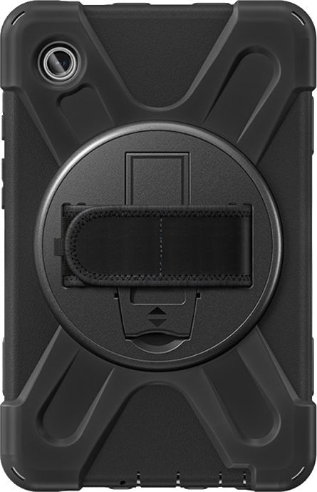 Mbulesë tablet 4smarts Rugged Case Grip për Samsung Galaxy Tab A9, kundër rënies, kundër goditjeve, e zezë