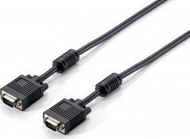 Kabllo Equip, D-Sub (VGA) - D-Sub (VGA) 1m, e zezë