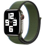 Rrip ore inteligjente Eternico Airy për Apple Watch, 38mm 40mm 41mm, jeshile Ebony