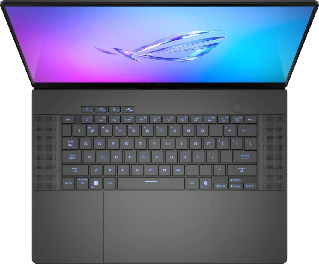 Laptopi ASUS ROG Zephyrus G16 GU605, Intel Core Ultra 9 285H, 32GB RAM, 2TB SSD, RTX 5080, 16" OLED 240Hz, i hirtë