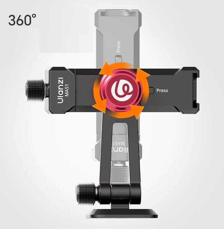 Monopod Ulanzi, për kamera, i lehtë, i zi