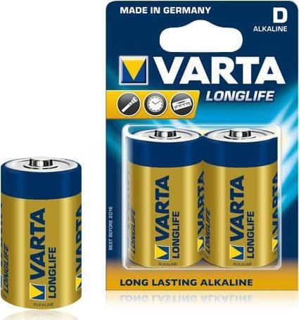 Bateri Varta LongLife Extra 9V, 2 copë