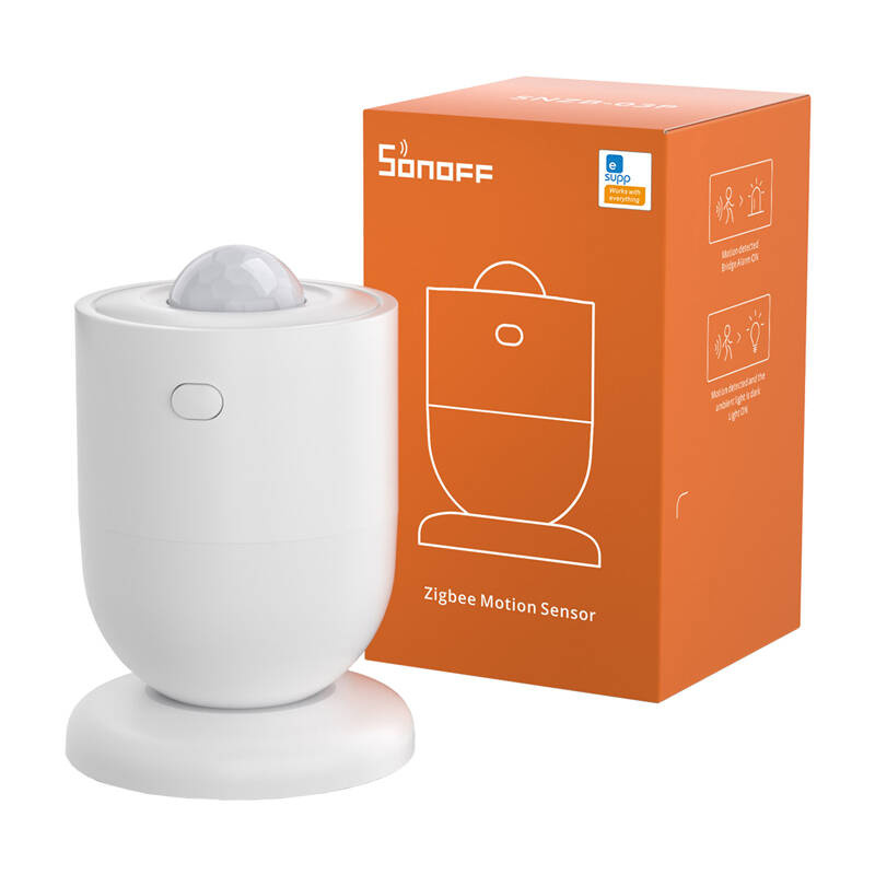 Sensor lëvizjeje Sonoff SNZB-03P, Zigbee, kompatibil me Alexa dhe Google Home, i bardhë