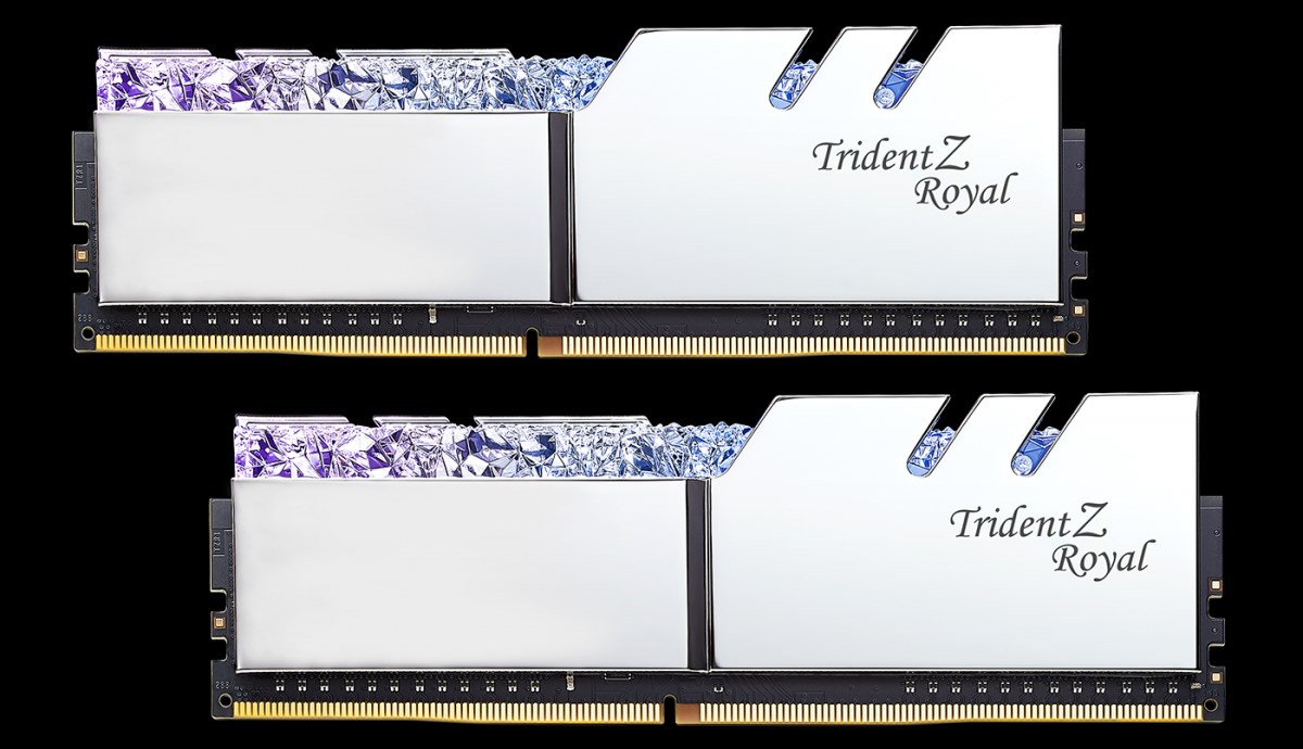 Memorie RAM G.Skill Trident Z Royal F4-3200C14D-32GTRS 32 GB (2 x 16 GB) DDR4 3200 MHz