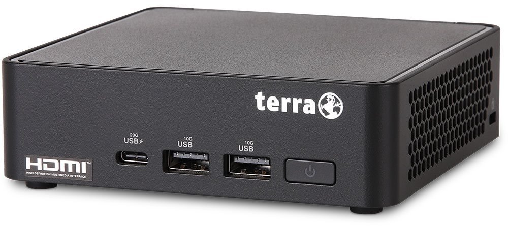 Kompjuter mini Terra PC Micro 5000 Silent Greenline, Intel Core 3 100U, 8GB RAM, 500GB SSD, i zi