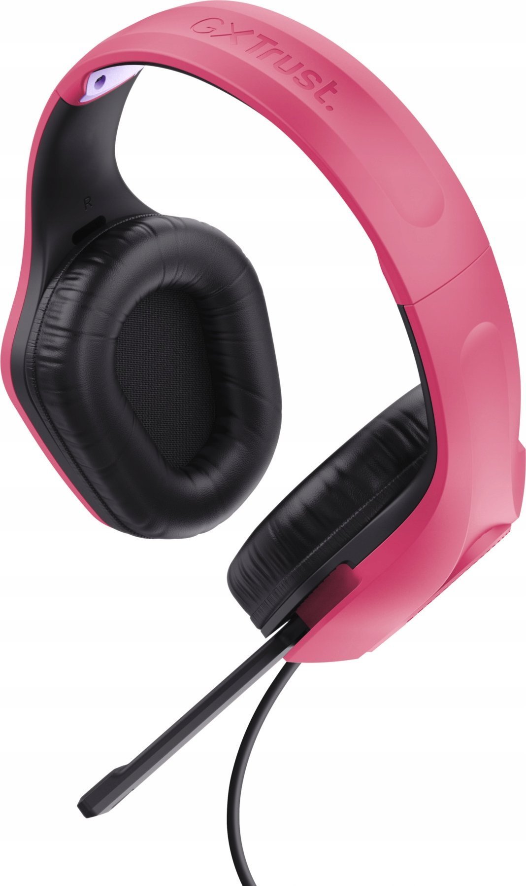 Kufje gaming Trust GXT 415P Zirox, stereo, me mikrofon, rozë