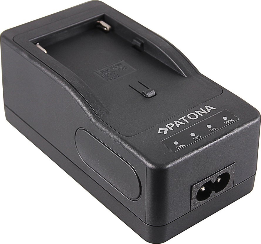 Karikues kartele Patona Turbo Charger, për bateri Sony NP-F550, i zi