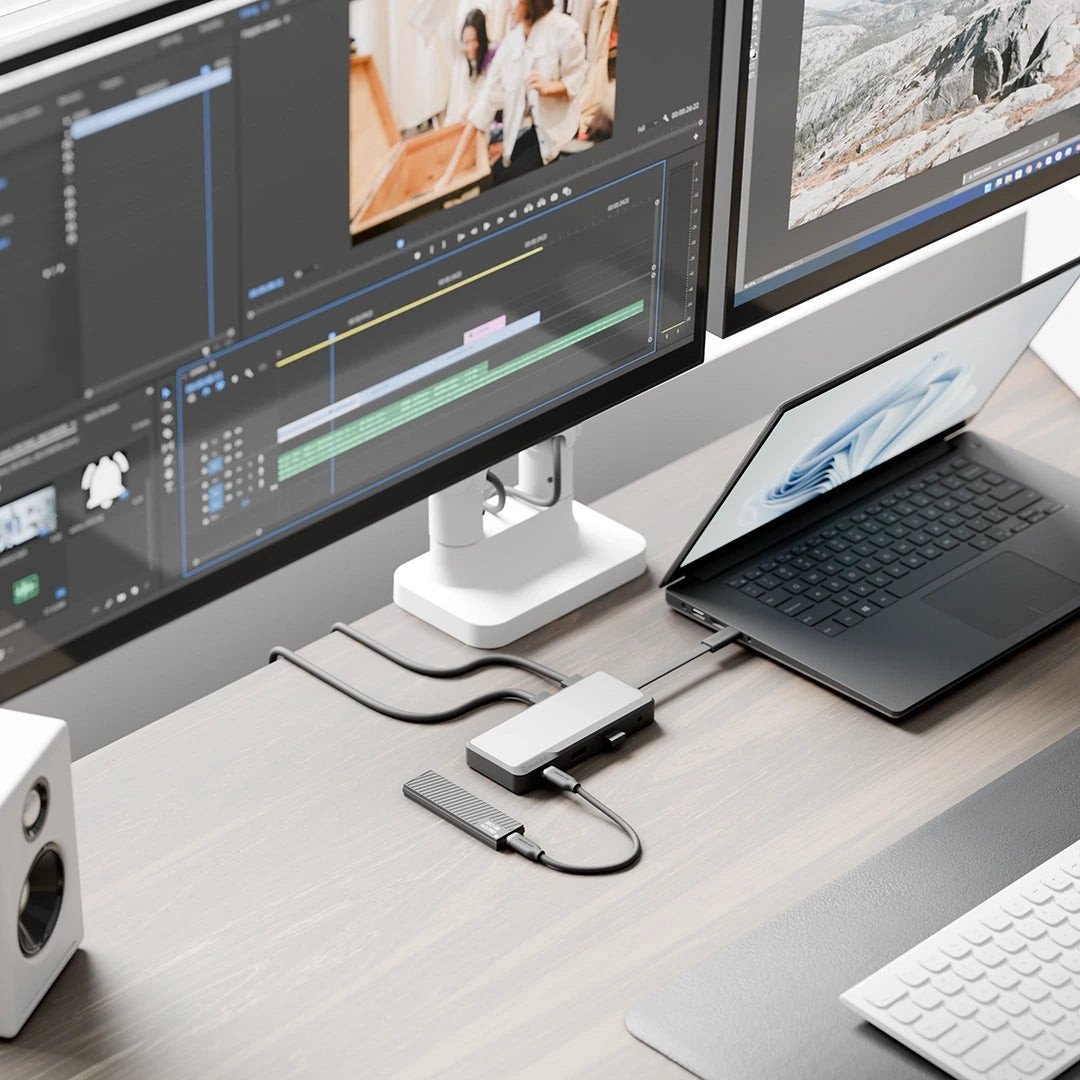 Dok universal video ALOGIC Fusion Pro NEXUS, USB C, 4K, gri