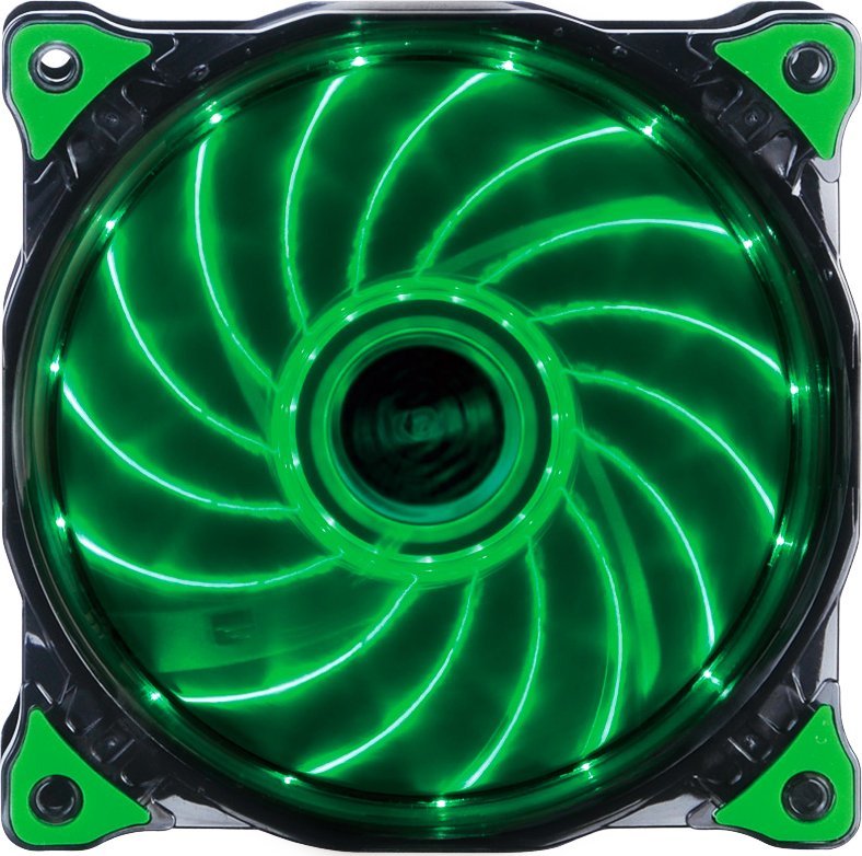 Ftohës Akasa Vegas LED, 120 mm, i gjelbër