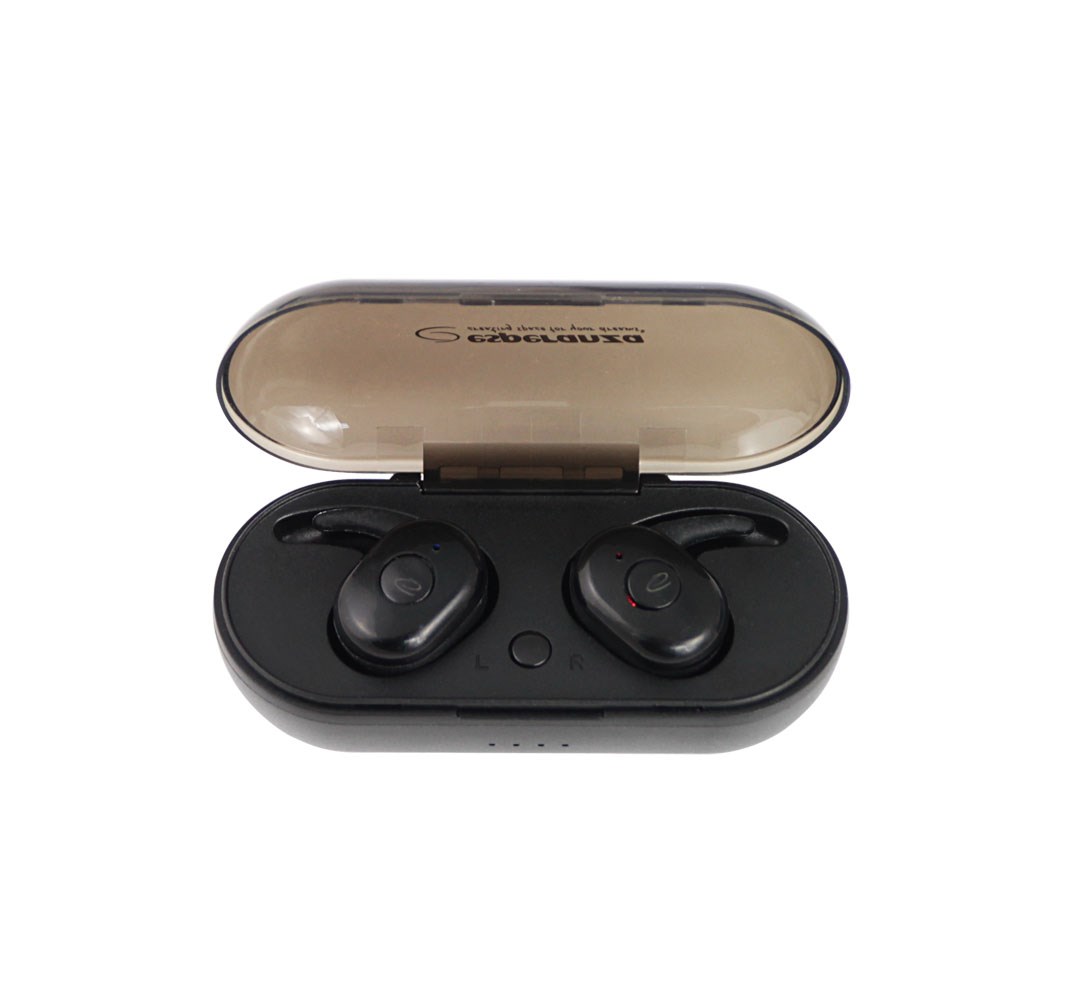 [OUTLET] Dëgjuese Esperanza EH225K Bluetooth TWS, të zeza
