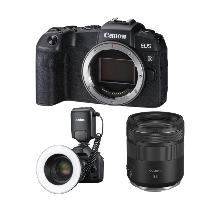 Dental Photo Set – Camera & Ring Light