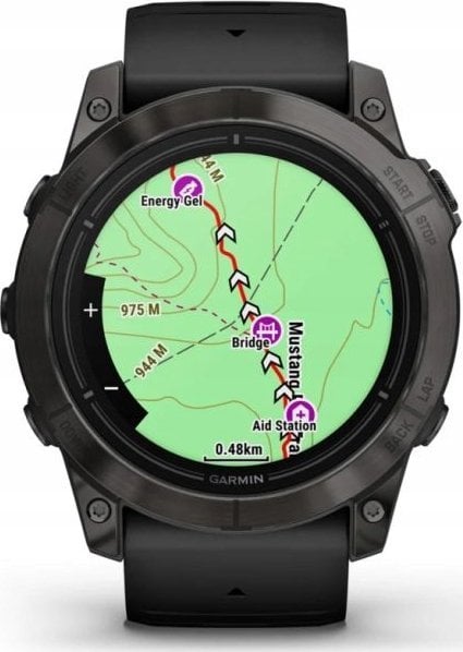 Ora inteligjente Garmin Epix Pro Gen 2 51mm, AMOLED 1.4", Sapphire, Titanium Carbon Gray