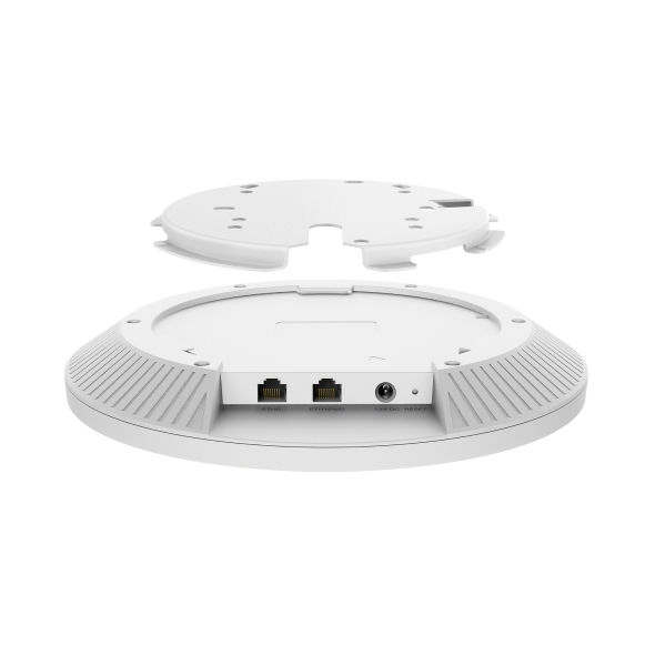 Access point tavani TP-Link Omada BE22000, Wi-Fi 7 tri-band, 2x 10G PoE++, i bardhë