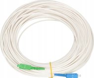 Kabëll optik Extralink Patchcord SC UPC në SC APC, SM G.657B3, 20m, i verdhë