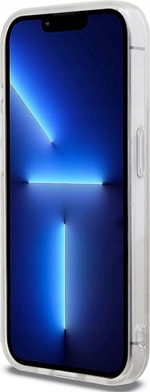 Kapak telefoni DKNY DKHMP14XHCPTSE, për iPhone 14 Pro Max 6.7", hardcase MagSafe, bezhë me kuadrate