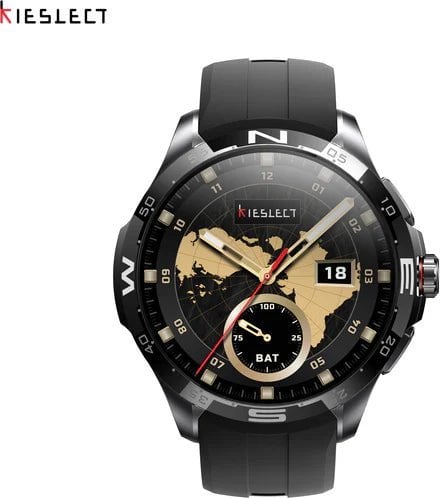 Smartwatch Kieslect Actor, ekran 1.6" AMOLED, thirrje Bluetooth, i zi