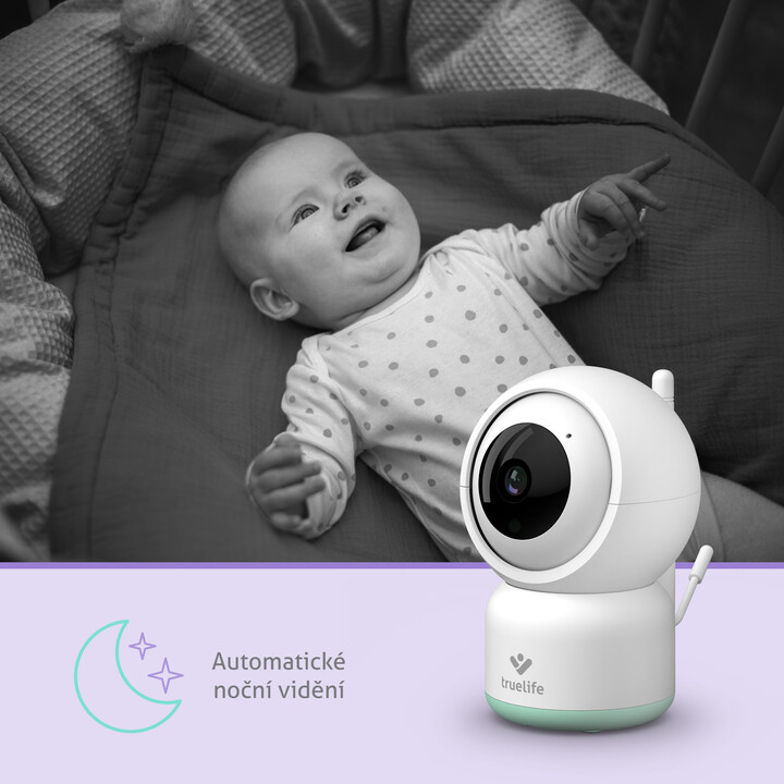 [OUTLET] Kamerë për bebe TrueLife NannyCam R3 Smart, e bardhë