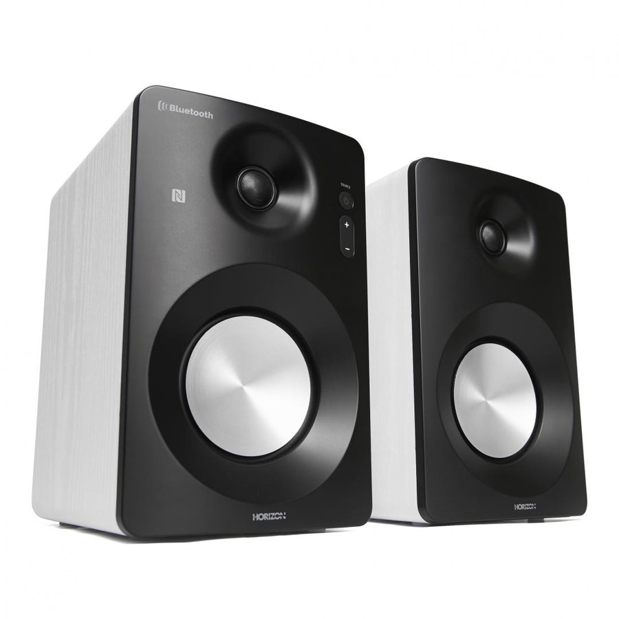 Altoparlantë aktivë Horizon Acustico HAV-M1100W, 60W, Bluetooth NFC, të bardhë