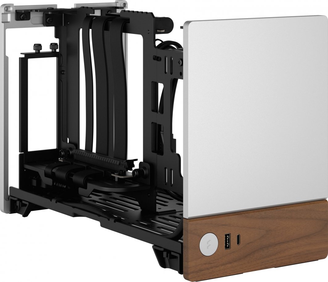 Kasë Fractal Design Terra Silver, Small Form Factor