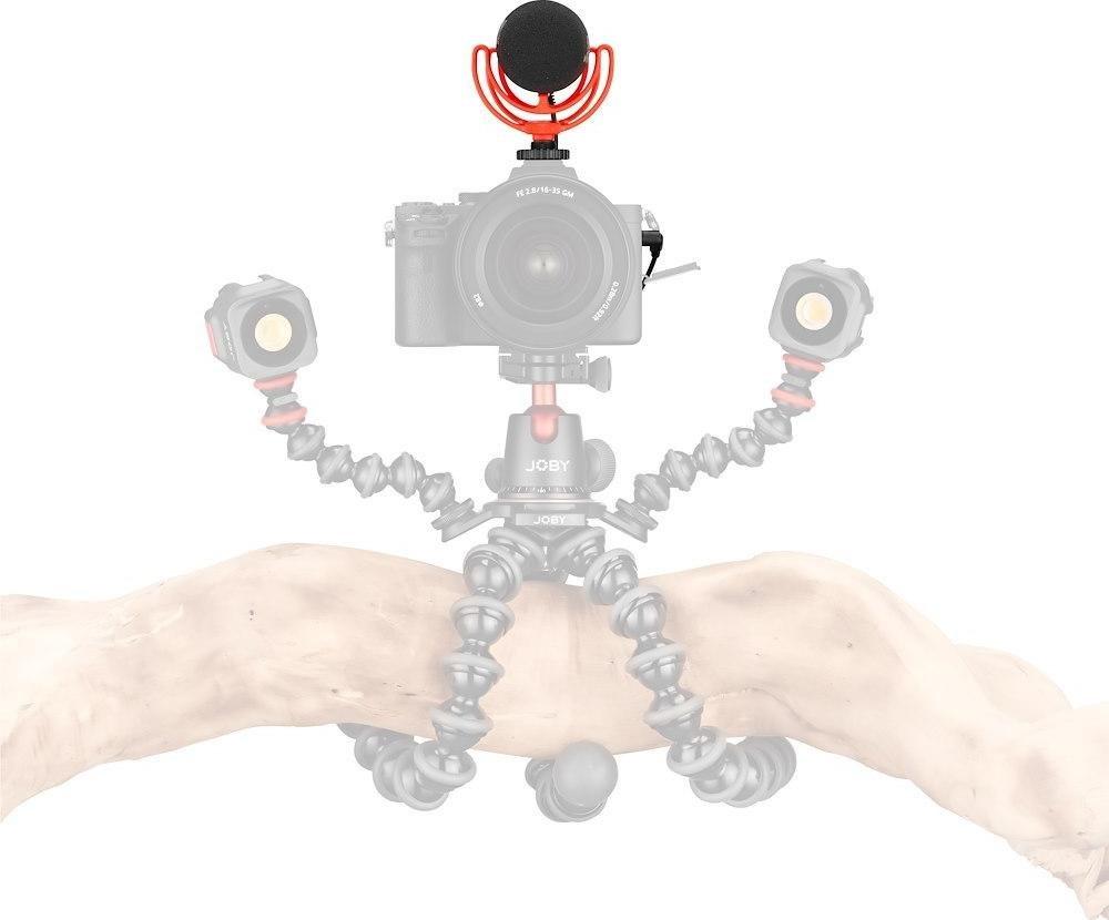 Mikrofon Joby Wavo, kompakt, për smartphone dhe kamera, i zi