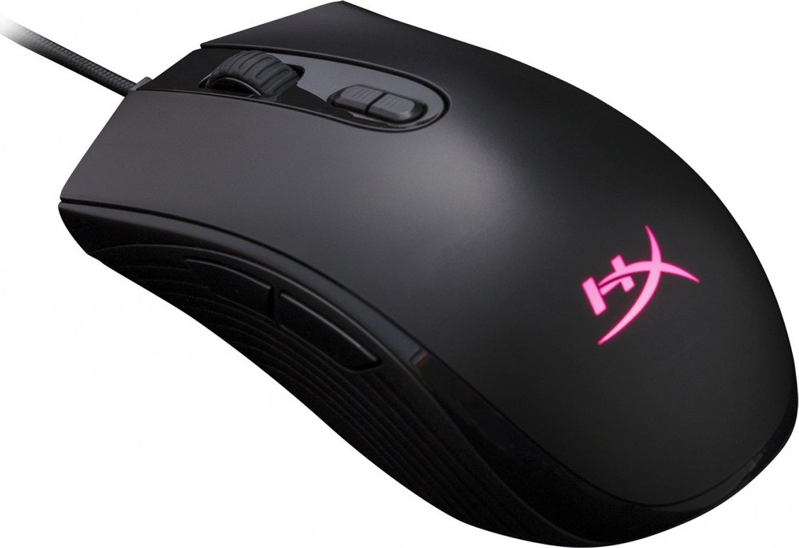 Mouse gaming HyperX Pulsefire Core 4P4F8AA, 6200 DPI, RGB, i zi