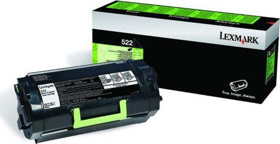 Ngjyrë Lexmark 52D2000, e zezë