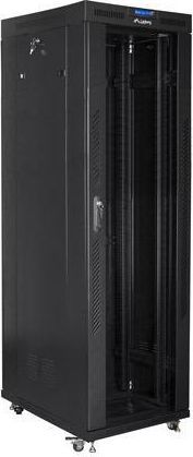 Kasafortë rrjeti Lanberg Standing Cabinet 19" FF01-8842-12BL, 42U, 800x800 mm, e zezë