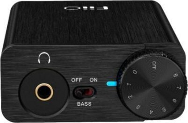 Transistor përforcues i kufjeve FiiO E10K-TC, i zi