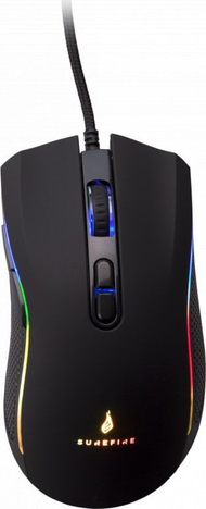 Maus gaming SureFire Hawk Claw, 7 butona, RGB, i zi