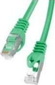 Кабел Lanberg Patchcord Ftp Cat.6, 1м, зелен
