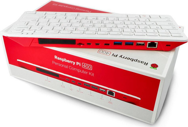 Raspberry Pi 400 Kit - US layout, EU plug