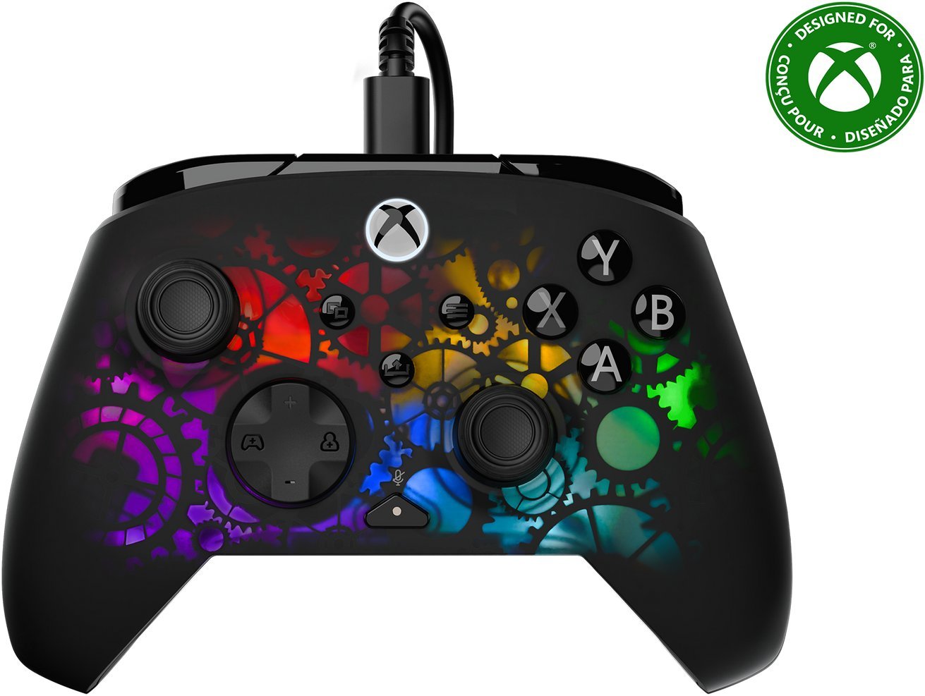 Kontrollor lojërash Turtle Beach Afterglow Ignite Time Machine, me kabllo, RGB, për Xbox dhe PC