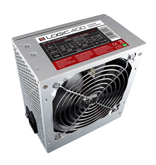 Burim energjie Logic 400, 20+4 pin ATX, 400 W
