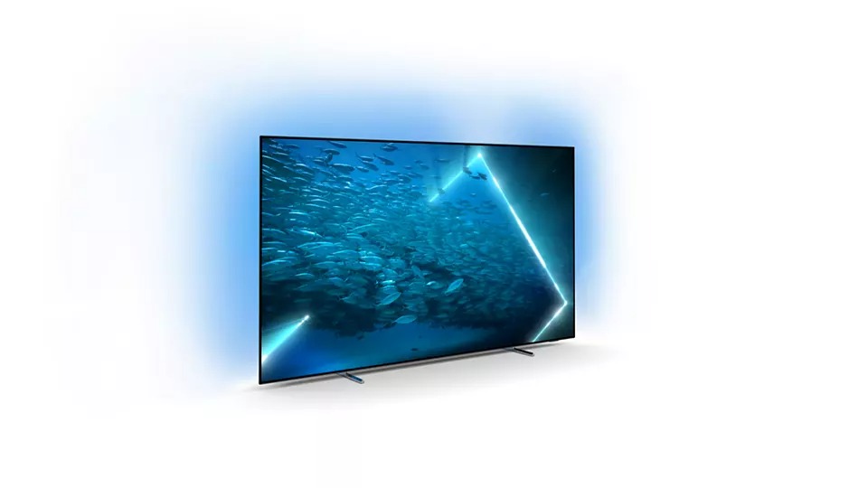 Televizor Philips 55OLED707/12, 55", OLED, 4K UHD, Smart, Android, Ambilight
