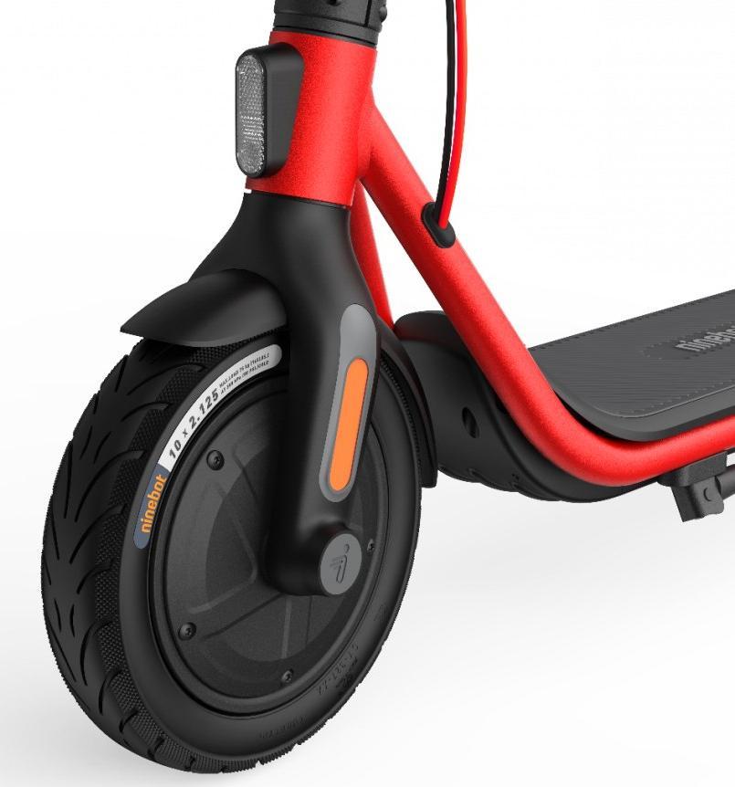 Skuter elektrik Segway Ninebot D38E, motor elektrik, palosës, i kuq
