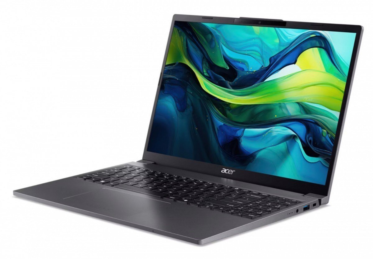 Laptop Acer Aspire Go 15, Intel Core i5 1334U, 15.3" WUXGA, 16GB RAM, gri