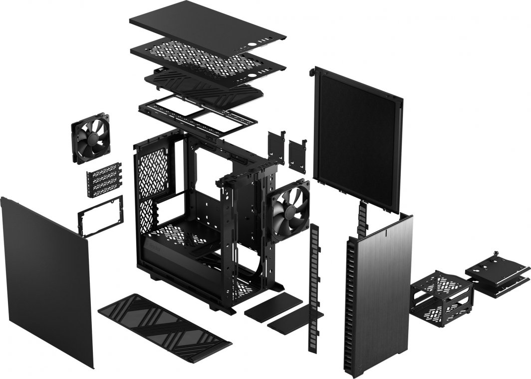 Kasë Fractal Design Define 7 Mini Solid, Mini Tower