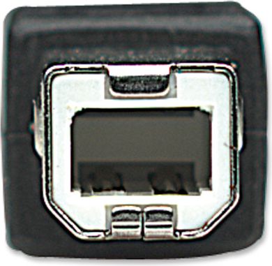 Kабел USB Manhattan 374507, USB A во USB B, 0.5 m, црн