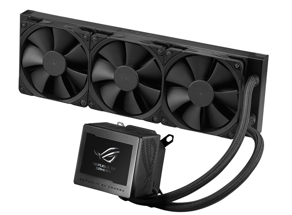 Ftohës me ujë ASUS ROG RYUJIN III 360, 12 cm, i zi