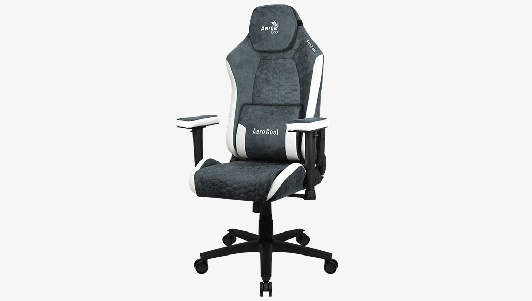 Karrige lojërash CROWN AeroSuede, 150 kg, e zezë