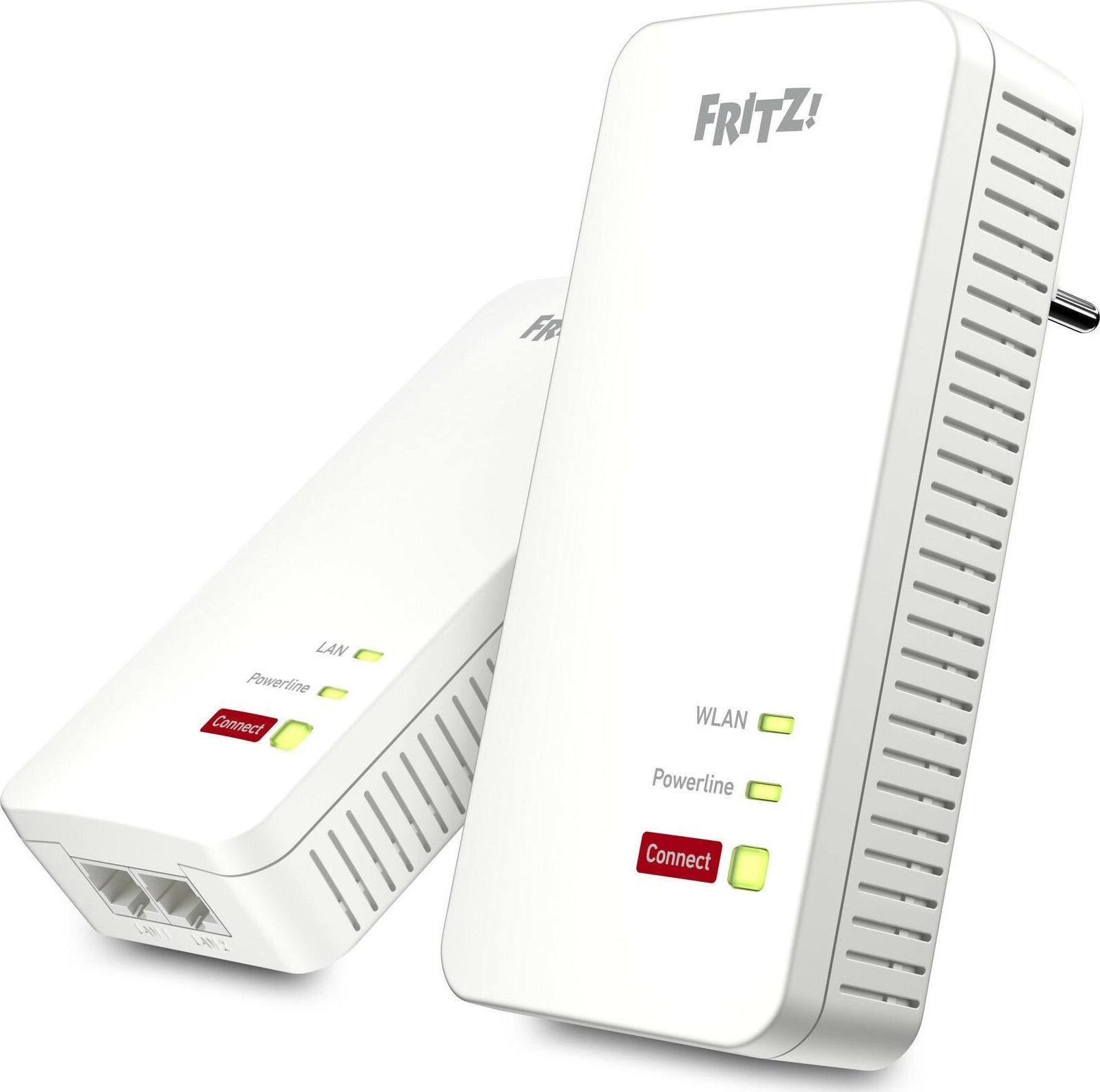 Powerline adapter AVM FRITZ!Powerline 1240 AX, Gigabit, WiFi 6, i bardhë