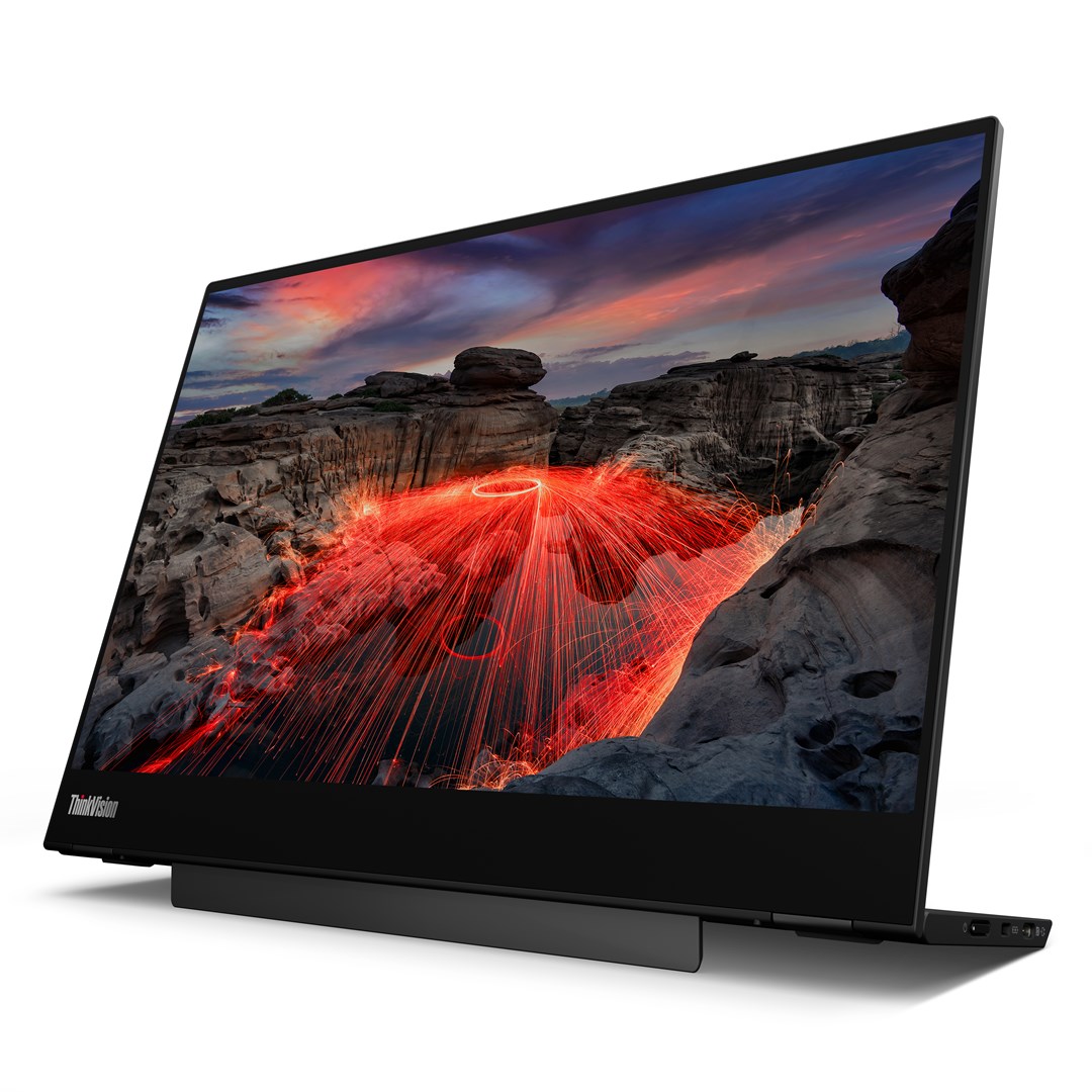 Monitor portativ Lenovo ThinkVision M14t Gen 2, 14", 2.2K touchscreen, i zi
