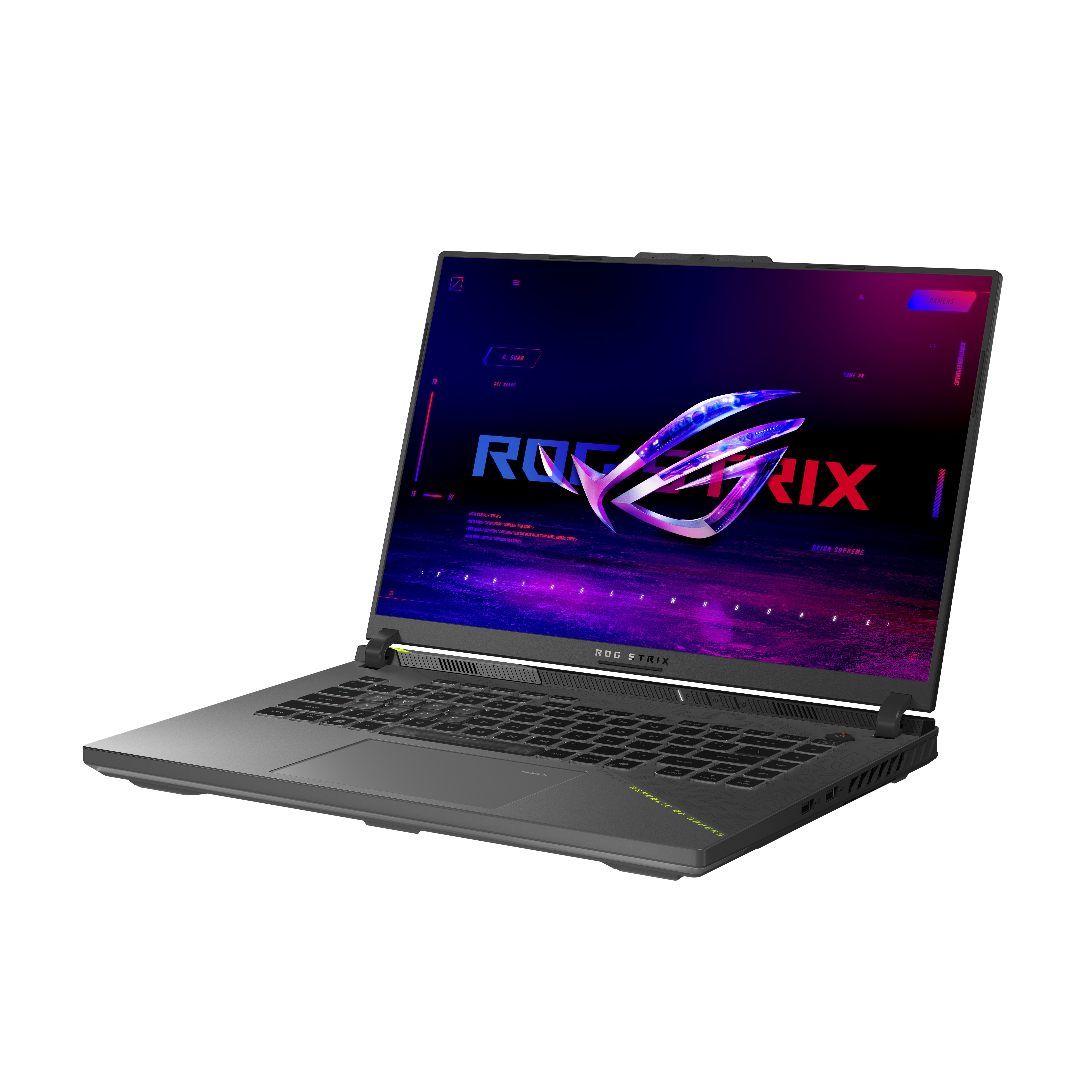 Laptop ASUS ROG Strix G16 G614PR-RV034, 16", AMD Ryzen 9 8940HX, 16GB RAM, 1TB SSD, i hirtë