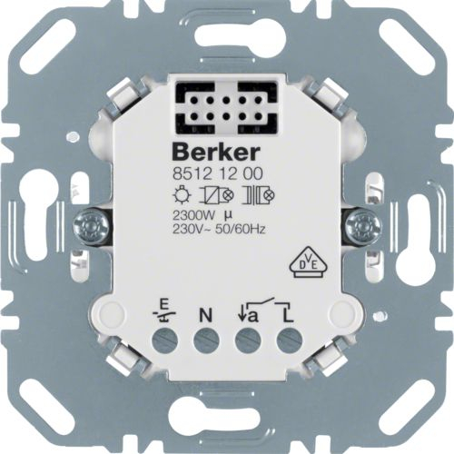 Kontrollor komutimi Hager 85121200, 230V AC, për ndriçim, gri