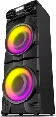 Kuti muzikore portative Sven PS-1900 Partybox, 1000W, Bluetooth, me karaoke dhe stroboskop