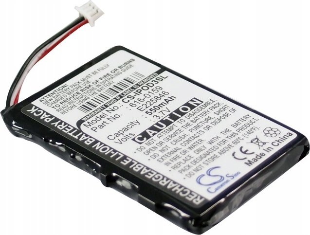 Bateri zëvendësuese për media player Apple iPod 3rd Generation, për modele 10GB 15GB 20GB 30GB 40GB