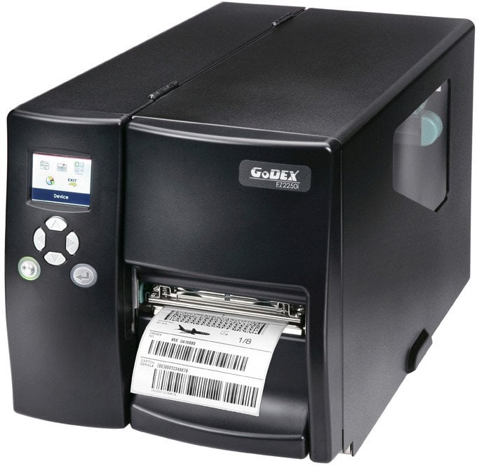 Printer etiketash Godex EZ-2350i, 300 dpi, tear off edge, gri