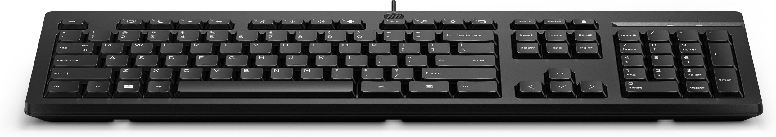 Tastierë HP 125, USB, layout italian, e zezë